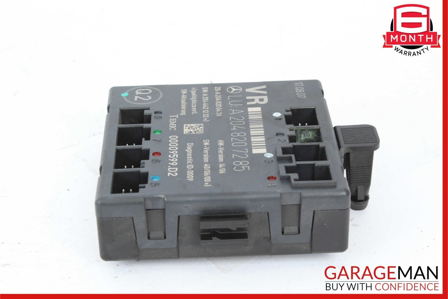 08-14 Mercedes W204 C300 C350 Front Right Passenger Door Control Module Unit OEM