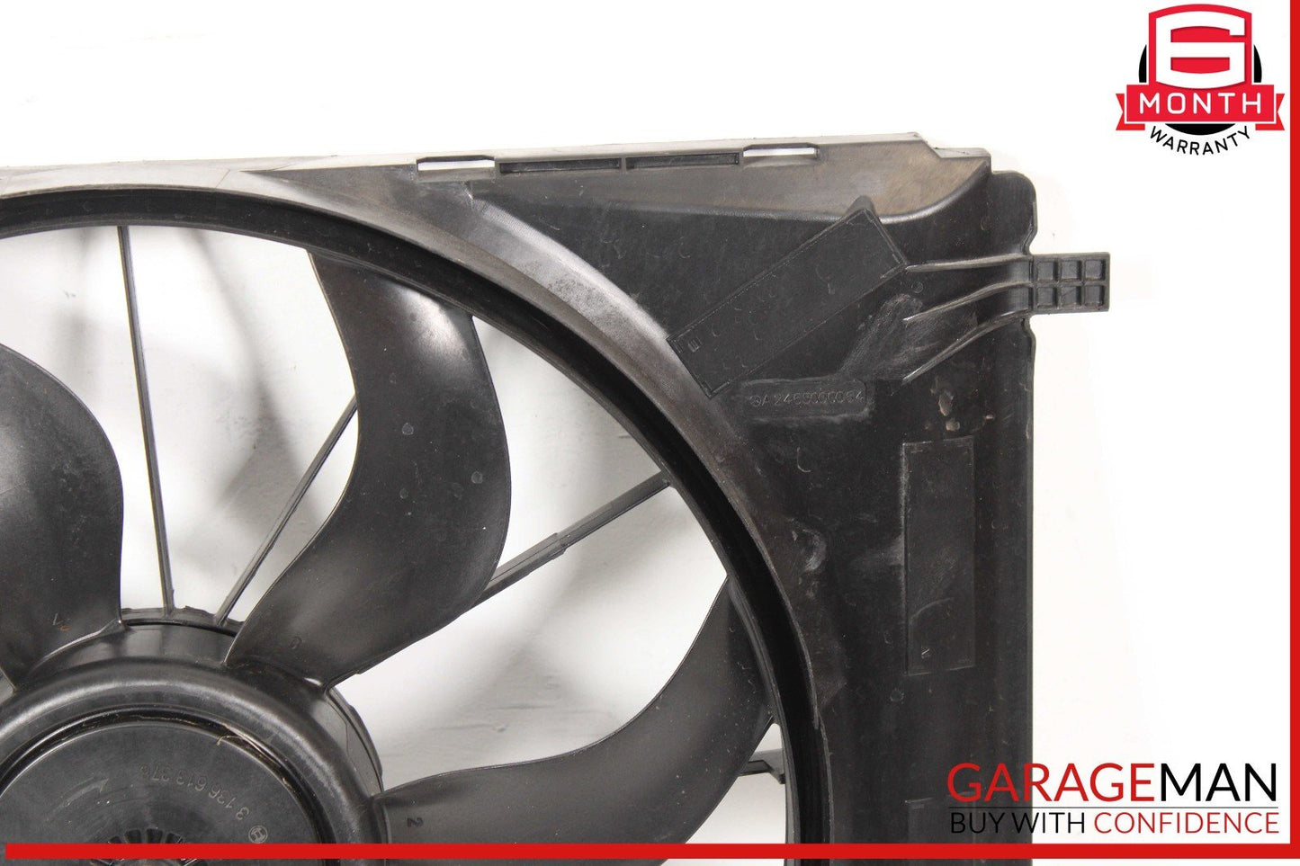 08-20 Mercedes W117 CLA250 Engine Radiator Cooling Fan Motor Assembly OEM