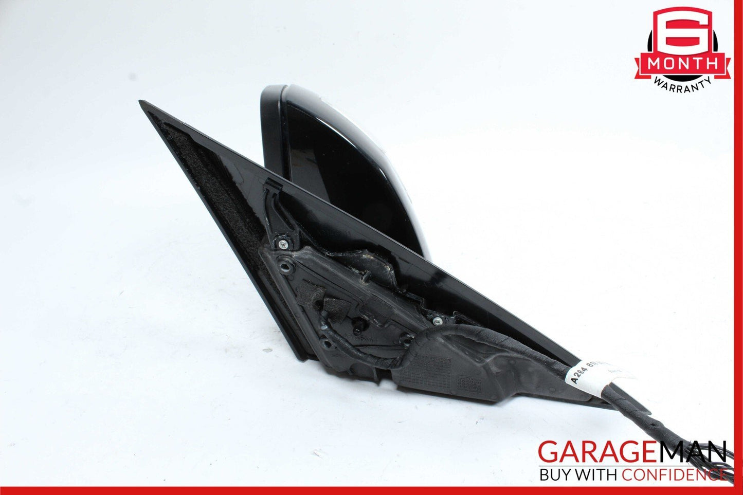 08-11 Mercedes W204 C63 AMG Front Left Side Mirror Rear View Door OEM