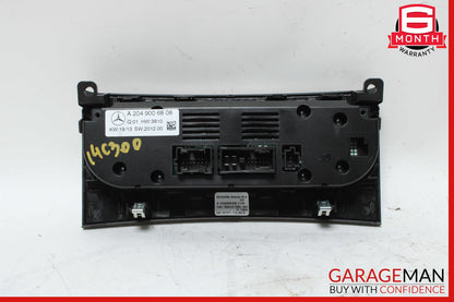 12-14 Mercedes W204 C300 C63 AMG AC A/C Heater Climate Control 2049006808 OEM