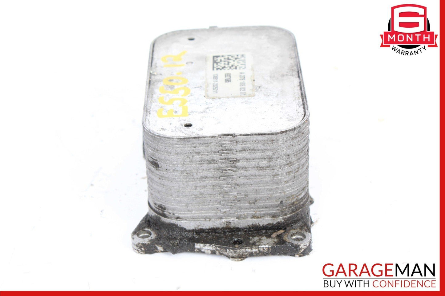 11-20 Mercedes W221 S550 CL550 E550 Engine Motor Oil Cooler OEM