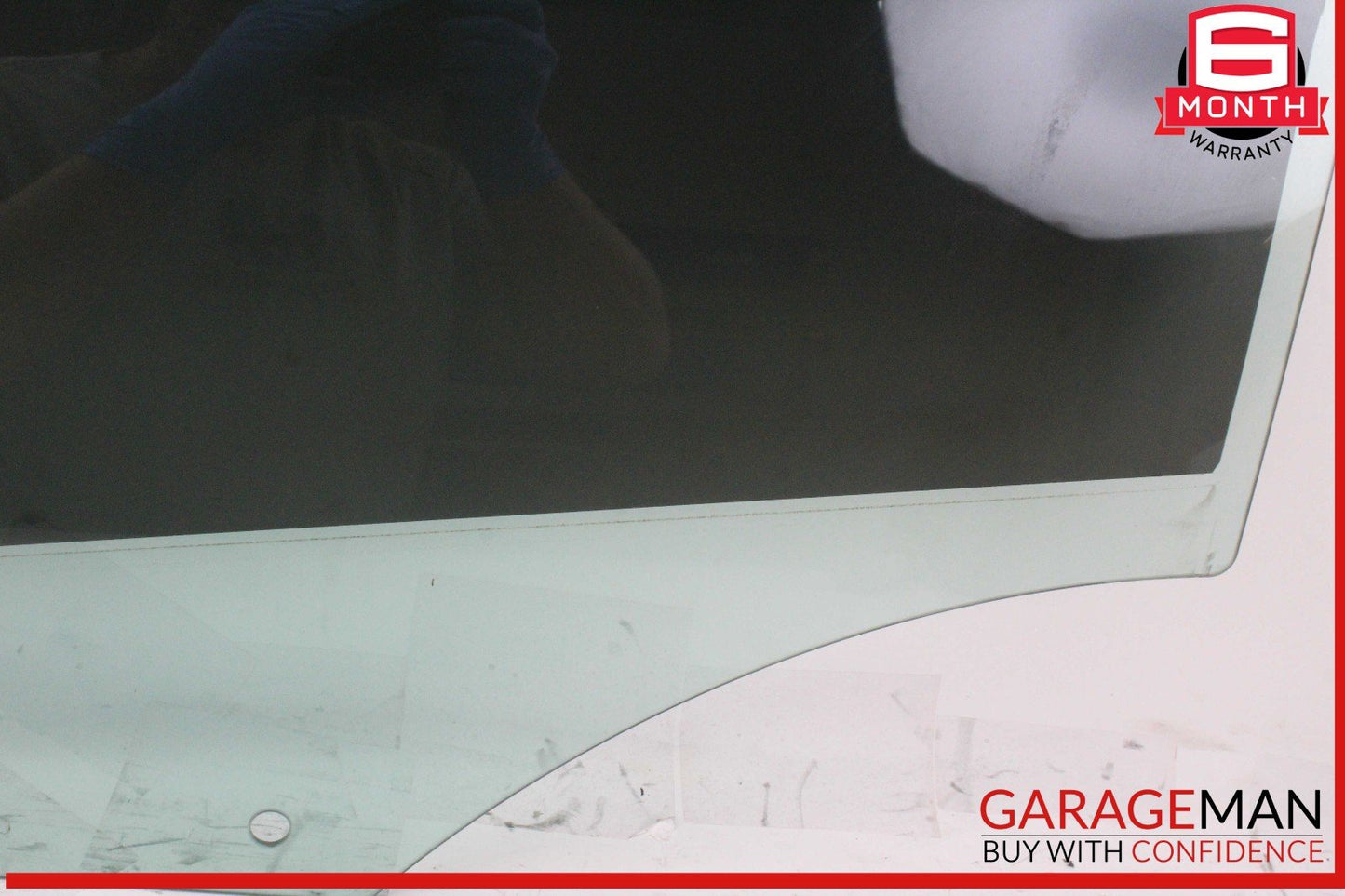 12-18 Audi A6 S6 Rear Left Driver Side Door Window Glass OEM