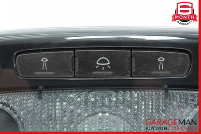 14-17 Maserati Ghibli Rear Overhead Dome Light Reading Lamp Module Black OEM