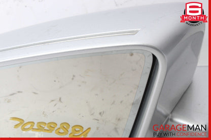 10-13 Mercedes W221 S550 Front Left Side Mirror Door Rear View Iridium Silver