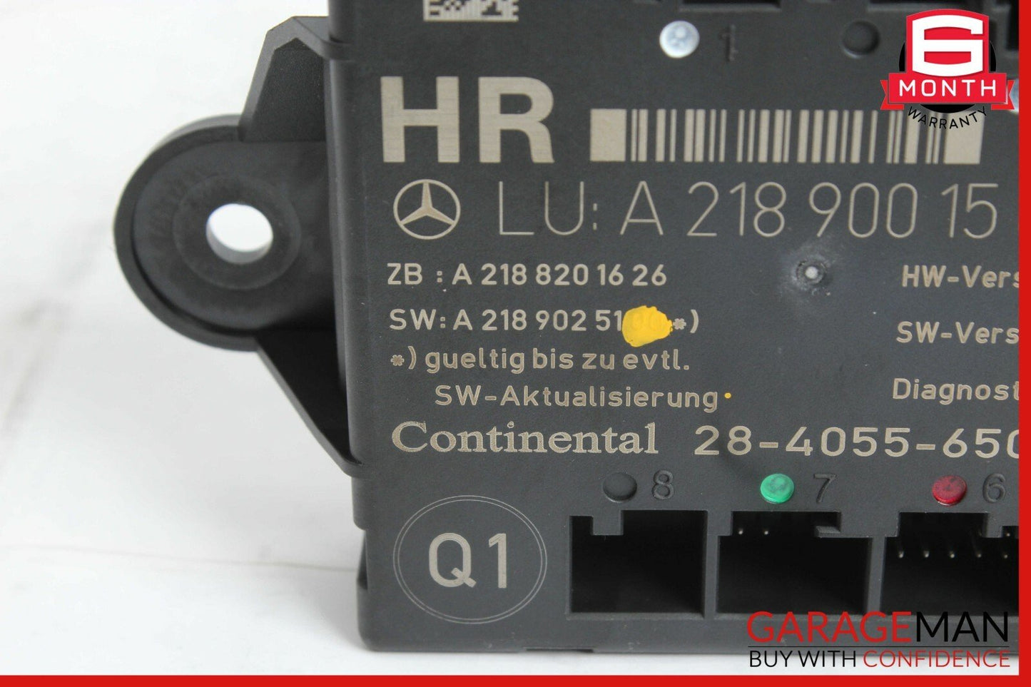 08-14 Mercedes W204 C300 C350 Rear Right Side Door Control Module 2189001501 OEM