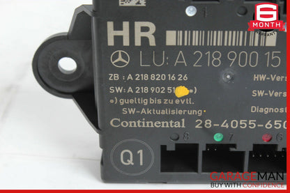 08-14 Mercedes W204 C300 C350 Rear Right Side Door Control Module 2189001501 OEM