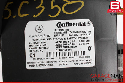 12-15 Mercedes W204 C350 C300 C250 Communication Control Module 2229006003 OEM