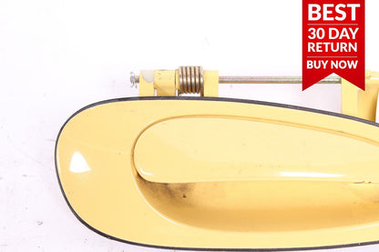 97-04 Porsche Boxster 986 Front Right Side Exterior Door Handle Yellow A78 OEM