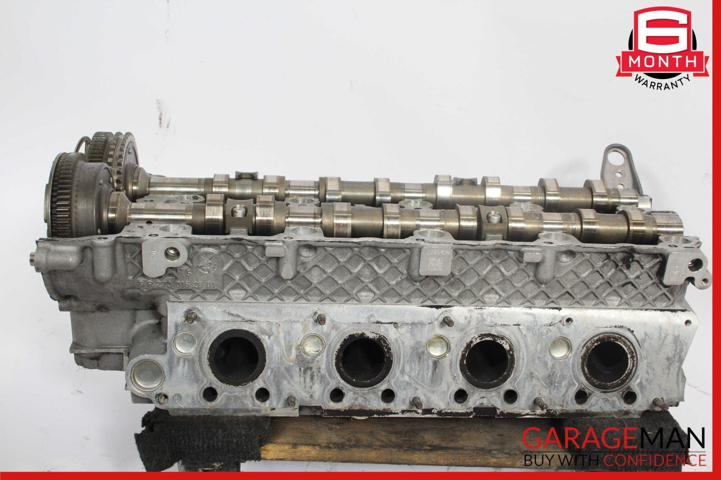 07-09 Mercedes W221 S550 Left Side Engine Cylinder Head Assembly 2730162801