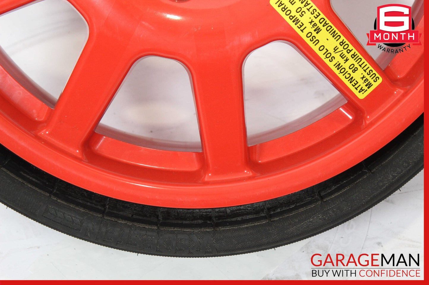 11-18 Porsche Cayenne 958 Emergency Spare Tire Wheel Donut Rim 18 18" OEM