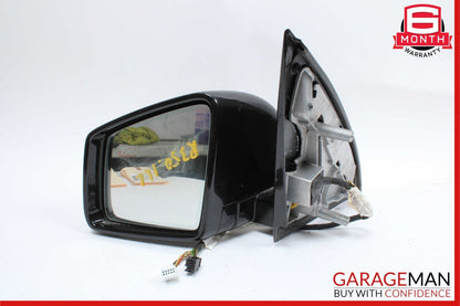 11-13 Mercedes W251 R350 Front Driver Left Side Mirror Door Rear View Black OEM