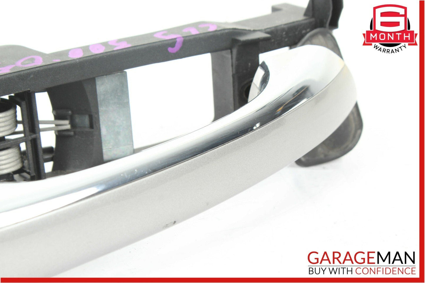 06-11 Mercedes W219 CLS500 CLS550 Exterior Door Handle Rear Right Passenger Side