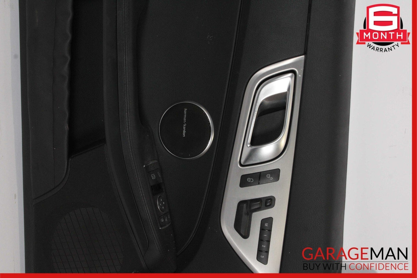 12-16 Mercedes R172 SLK350 Front Left Interior Door Panel Trim Cover Assy Black