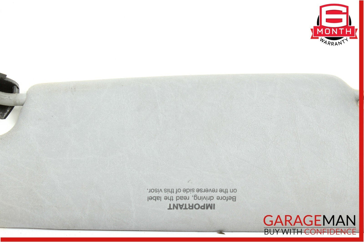 90-02 Mercedes R129 500SL SL500 Front Right Side Sun Visor Sunvisor Shade Gray