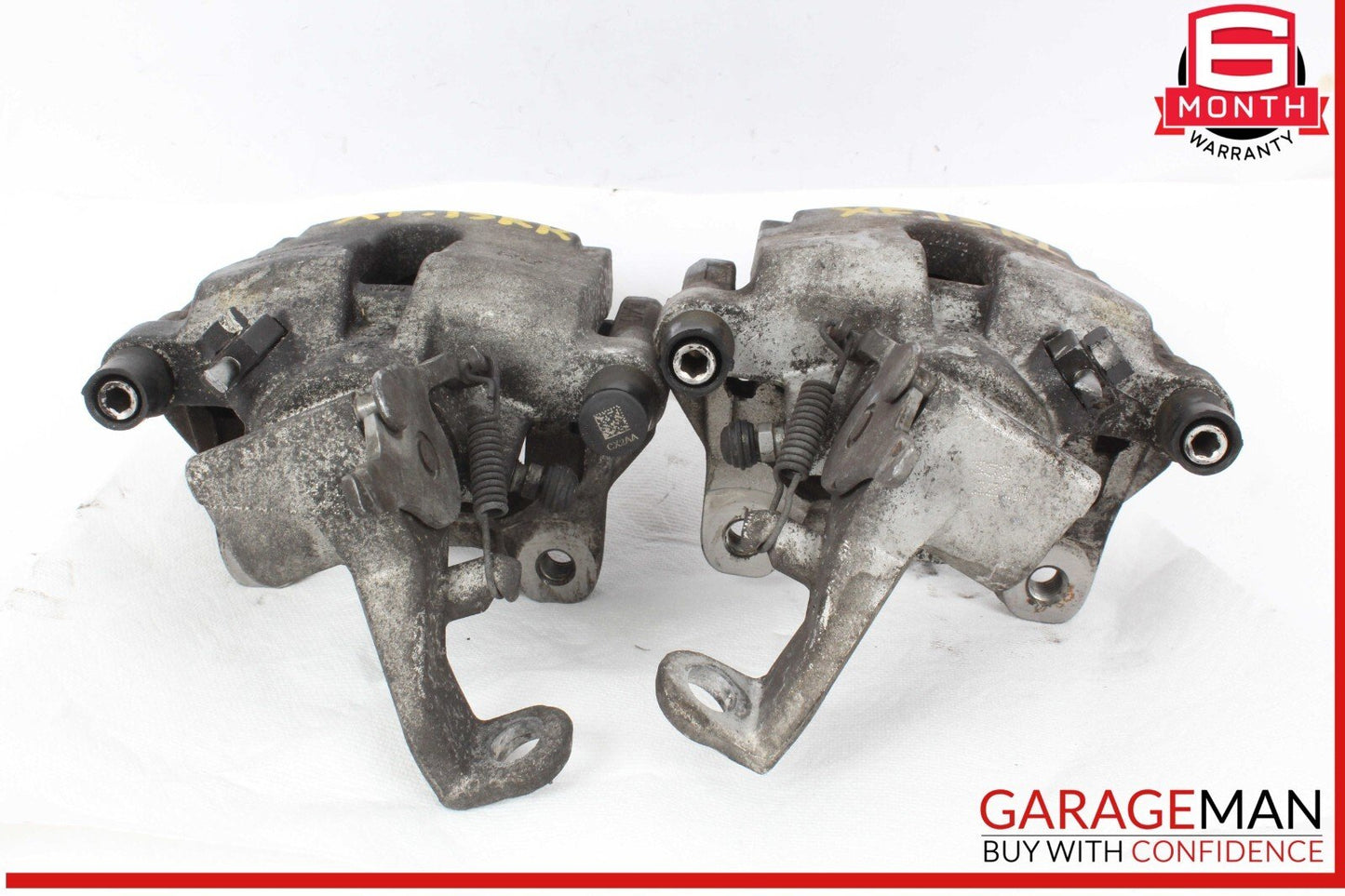 09-15 Jaguar XF Rear Right & Left Disc Braking Brake Stop Caliper Set of 2 OEM