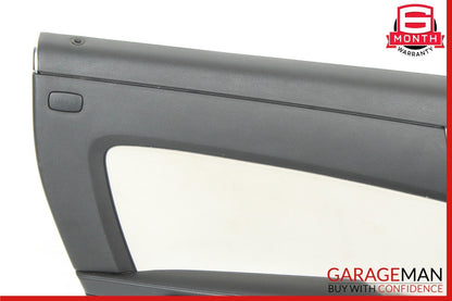 12-16 Mercedes R172 SLK250 SLK300 Front Left Interior Door Panel Assy Black OEM