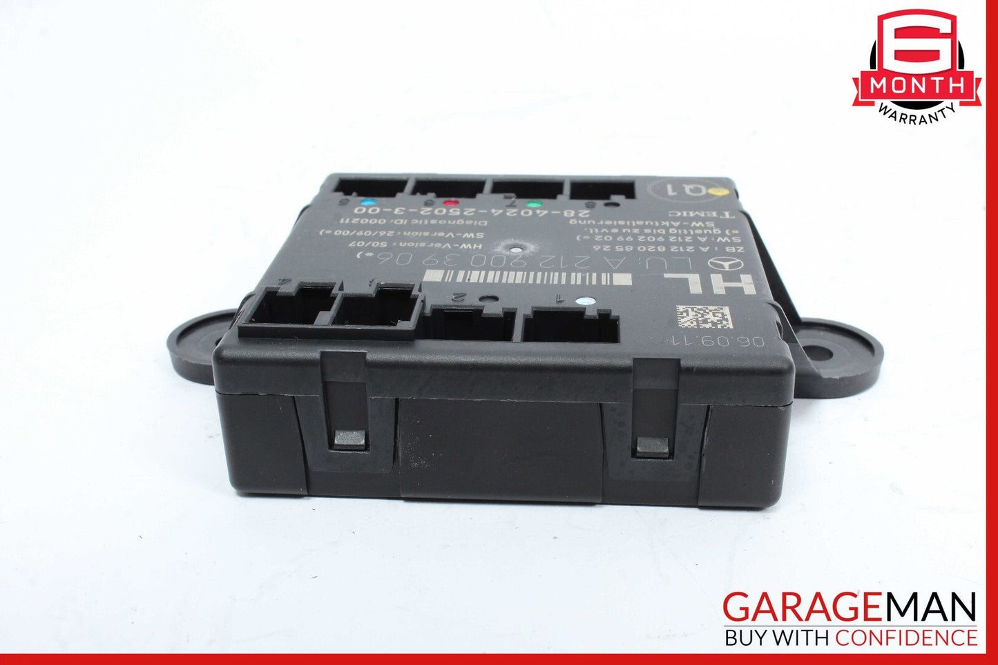 08-14 Mercedes-Benz C250 W204 Left Rear Door Control Module 2129003906 OEM