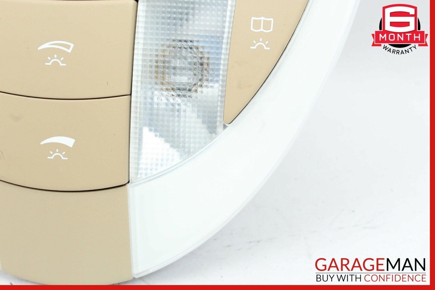 03-11 Mercedes W211 E350 CLS550 Rear Overhead Dome Light Brown 2118207501 OEM