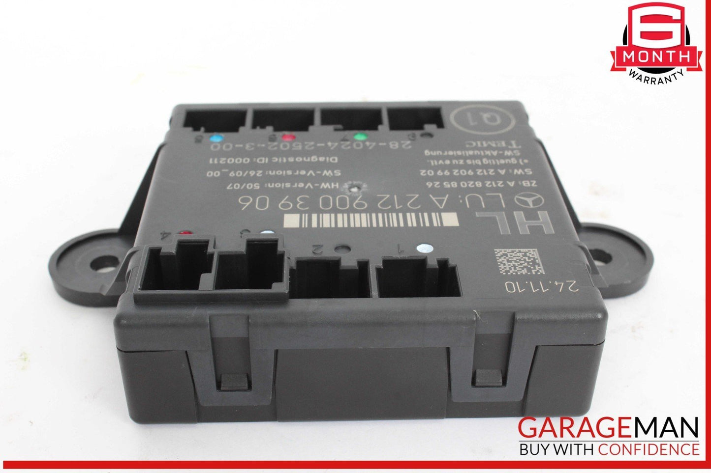 08-18 Mercedes W212 E350 Bluetec Rear Left Side Door Control Module 2129003906