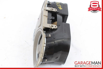 03-06 Mercedes R230 SL500 SL55 AMG Center Dashboard Hazard AC Air Vent Beige OEM