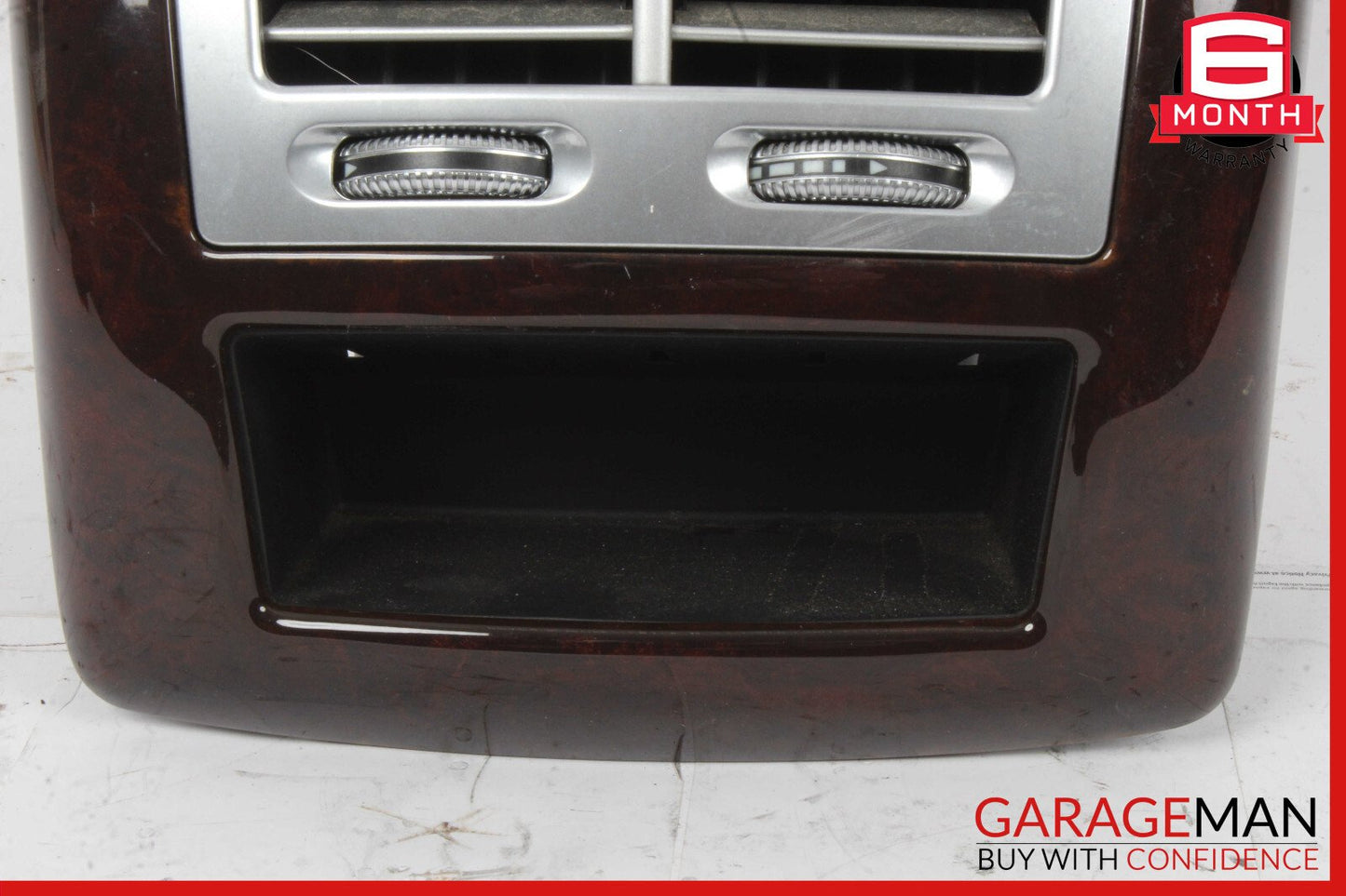 07-13 Mercedes W221 S550 S600 Rear Center Console AC A/C Air Vent Trim OEM