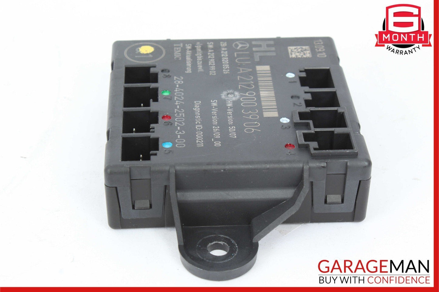 08-14 Mercedes W204 C250 C300 C350 Rear Left Side Door Control Module Unit OEM
