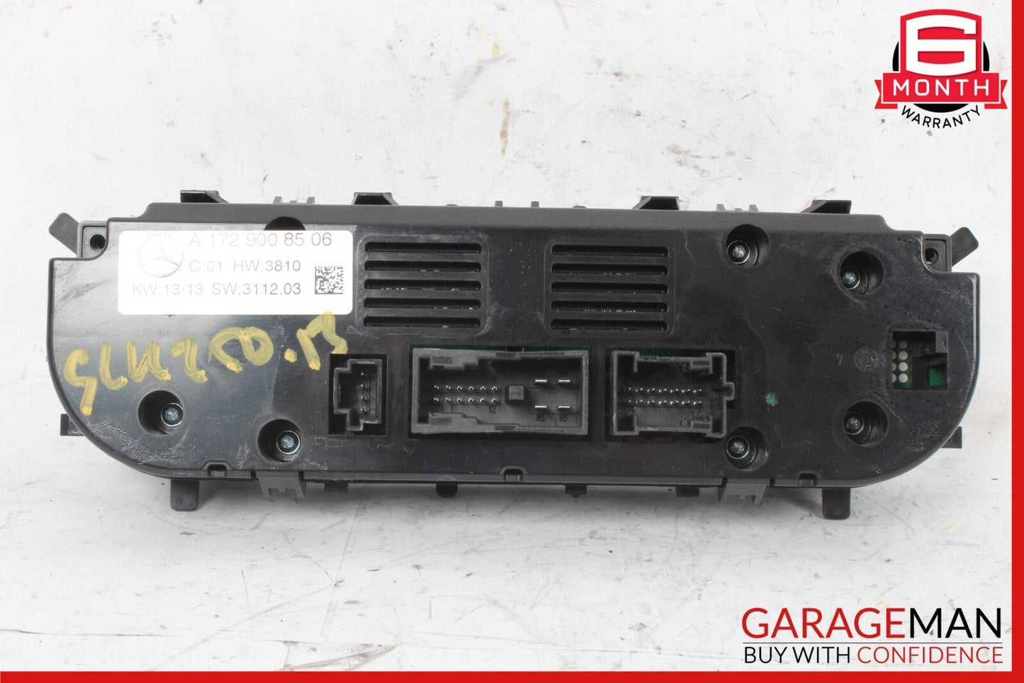 13-16 Mercedes R172 SLK250 SLK350 SLK300 AC A/C Heater Climate Controller Module