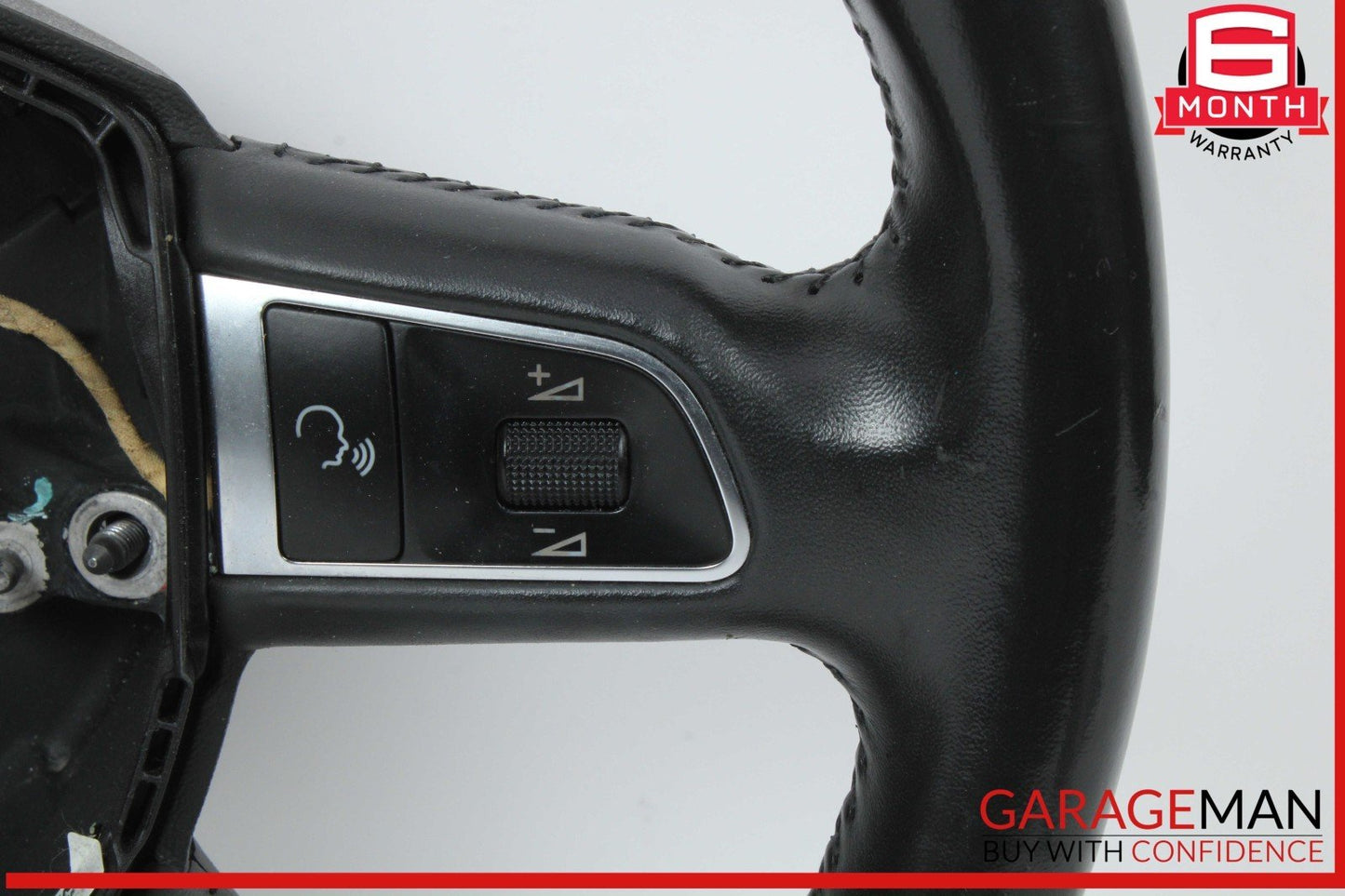 09-12 Audi Q5 4 Spoke Steering Wheel w/ Control Switch Assembly OEM