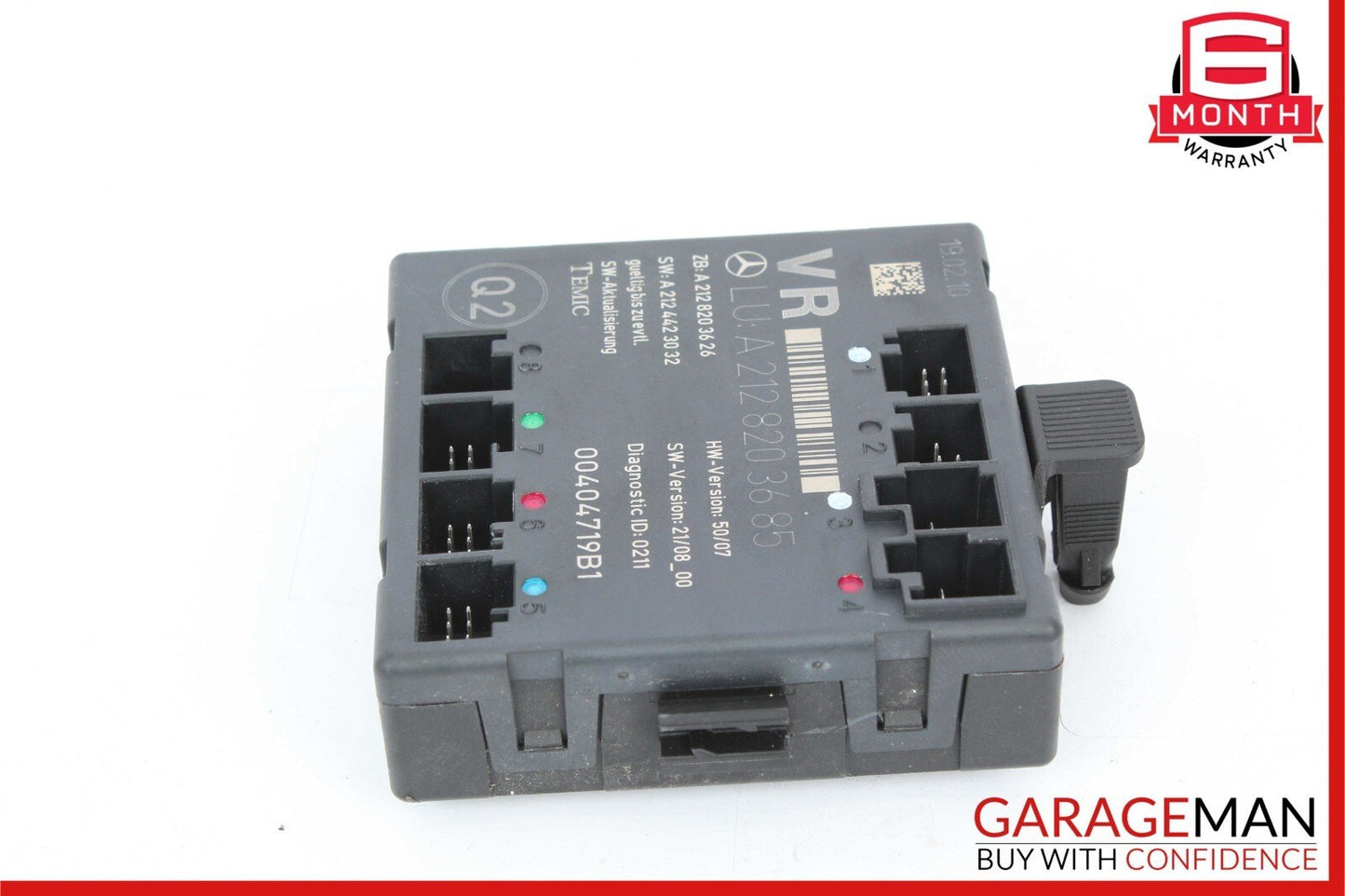 08-18 Mercedes CLS550 C300 E400 E350 Front Right Side Door Control Module Unit