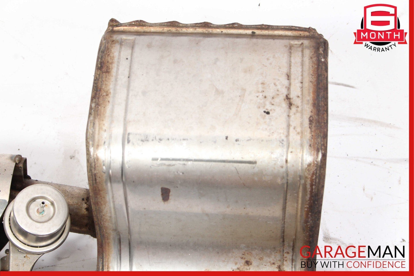 14-17 Maserati Ghibli Rear Left Driver Side Exhaust Muffler Dual Tip OEM