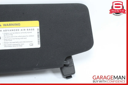 08-14 Mercedes W204 C300 C350 C250 Right Side Sunvisor Sun Visor Black OEM