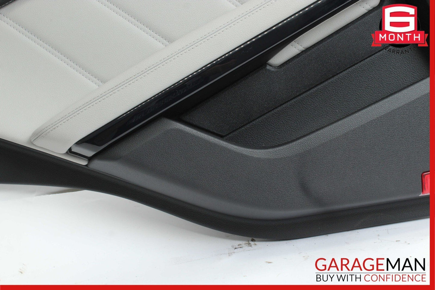 10-13 Mercedes W212 E350 E550 Rear Left Driver Side Interior Door Panel Grey