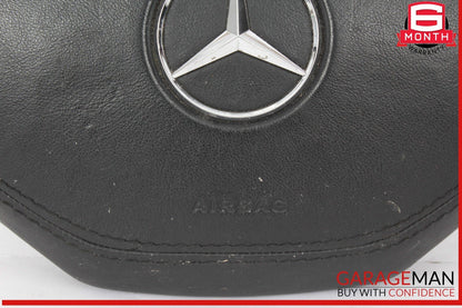 10-14 Mercedes W221 S550 CL550 Steering Wheel Airbag Air Bag Black OEM