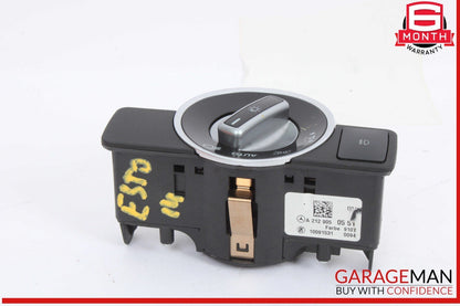 08-20 Mercedes W212 E350 4MATIC Head Light Fog Light Switch Control Module OEM