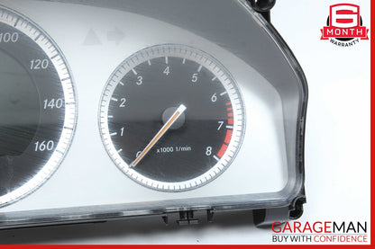 08-11 Mercedes W204 C300 C350 Instrument Speedometer Cluster 2045402948 OEM