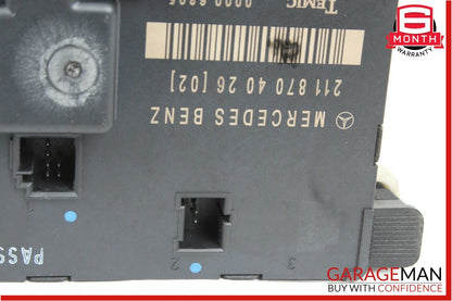 07-09 Mercedes W211 E350 E550 Rear Left Driver Side Door Controller Module Unit