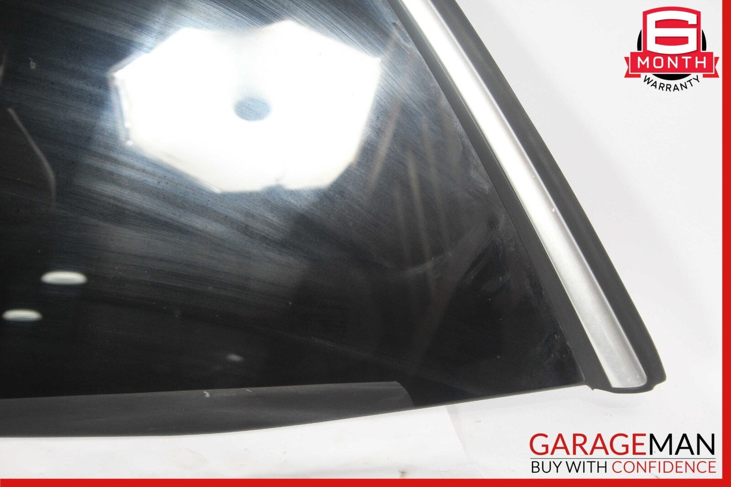 13-19 Mercedes X166 GL450 GLS550 Rear Left Side Quarter Window Glass Trim Assy