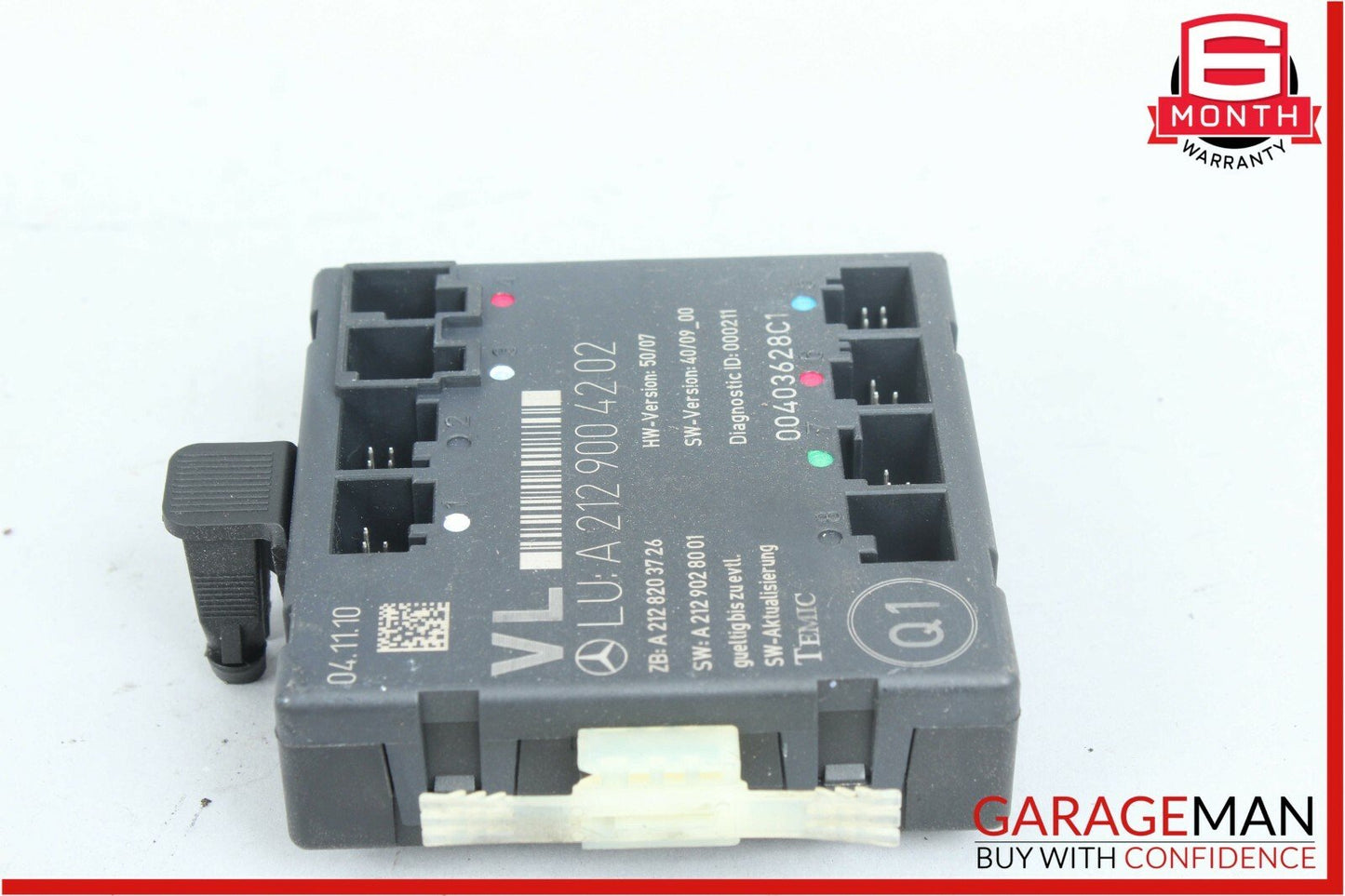 10-13 Mercedes W207 E350 E550 E63 AMG Front Left Driver Side Door Control Module
