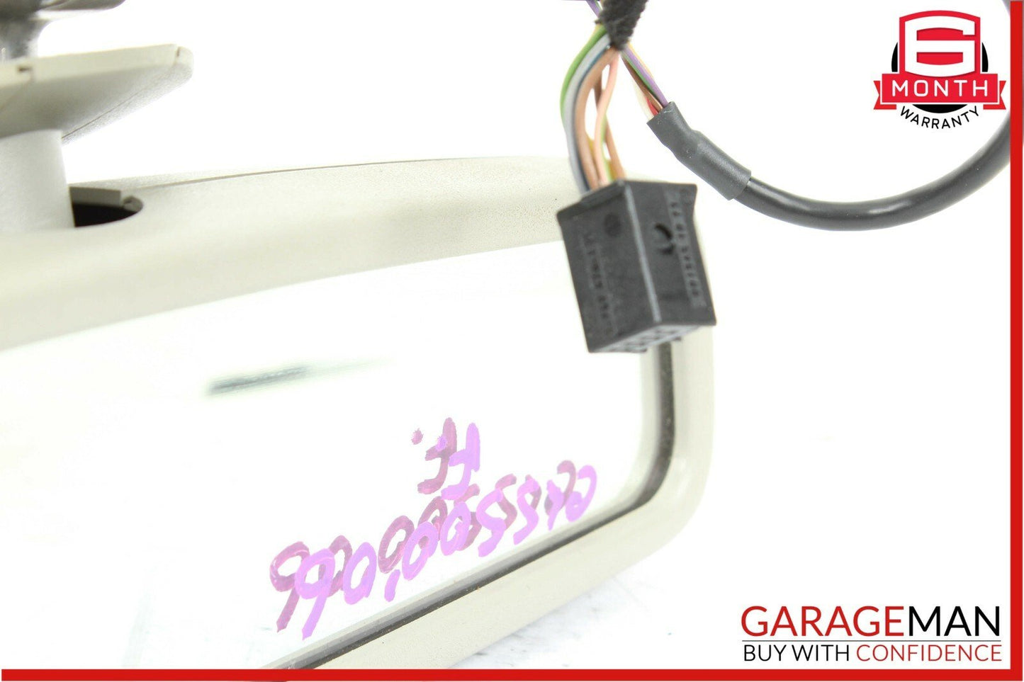 06-11 Mercedes W219 CLS500 Interior Rear View Mirror Auto Dimming Gray OEM
