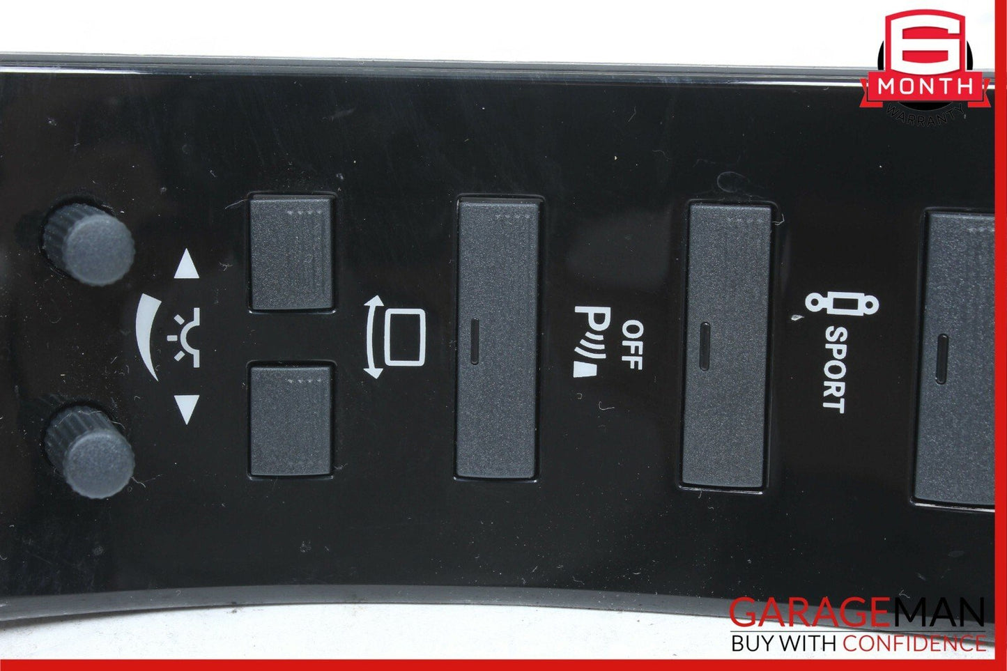 07-13 Mercedes W221 S400 S550 CL550 Cluster Control Switch 2218215451 Black OEM