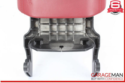 19-24 Porsche Macan 95B Front Center Console Armrest Arm Rest Red OEM