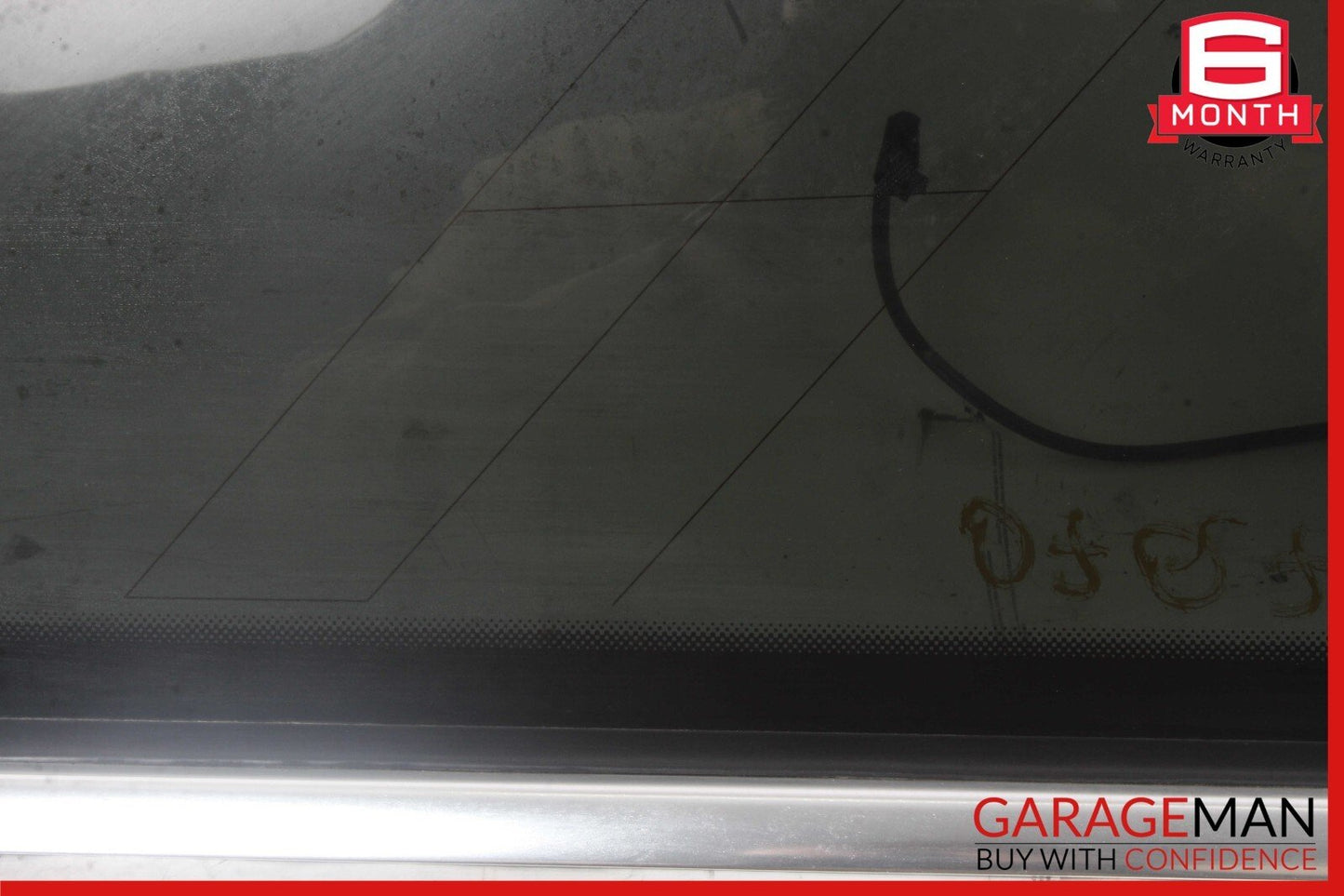 07-15 Audi Q7 Right Passenger Side Quarter Window Glass OEM