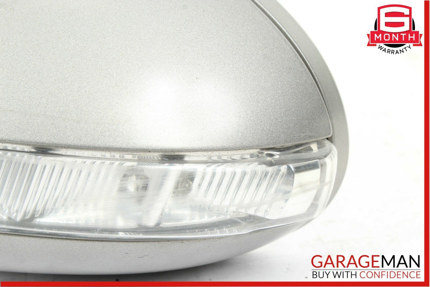 06-08 Mercedes W219 CLS500 Front Left Side Mirror Door Rear View Silver