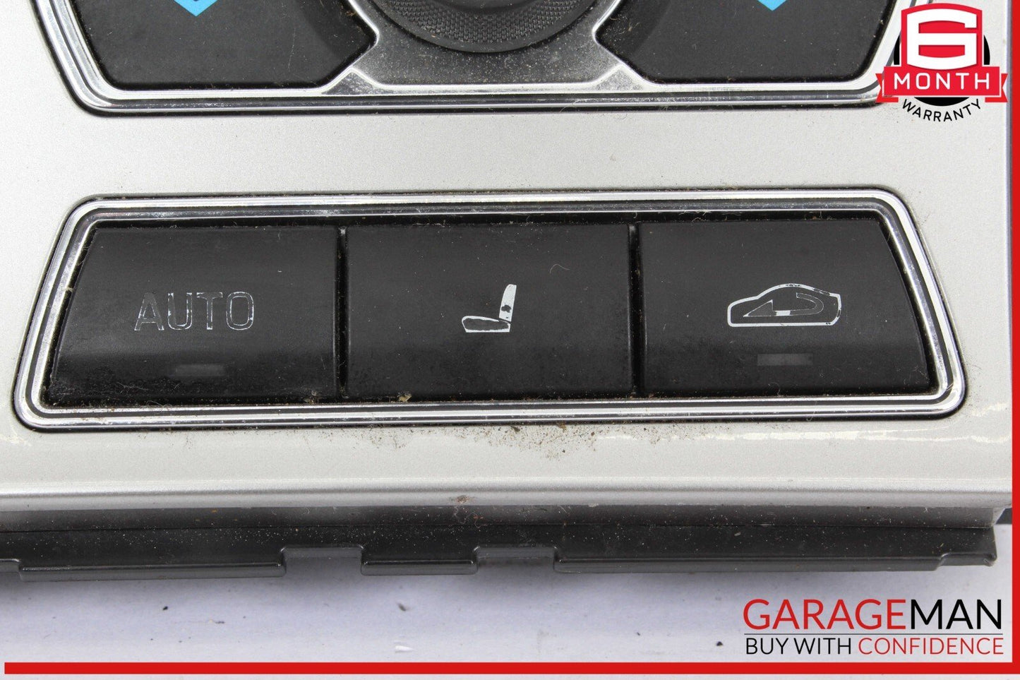 12-15 Jaguar X250 XF XFR Center Console Climate Control Radio Switch Panel OEM