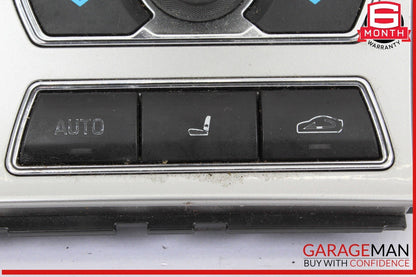 12-15 Jaguar X250 XF XFR Center Console Climate Control Radio Switch Panel OEM