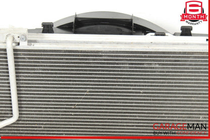 12-15 Mercedes R172 SLK250 Radiator Cooling Fan Motor AC Condenser Assy OEM
