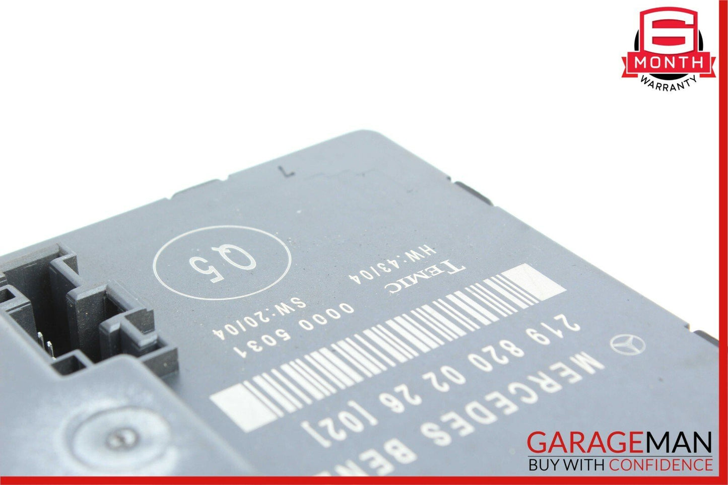 06-11 Mercedes W219 CLS550 Rear Left Side Door Computer Control Module OEM