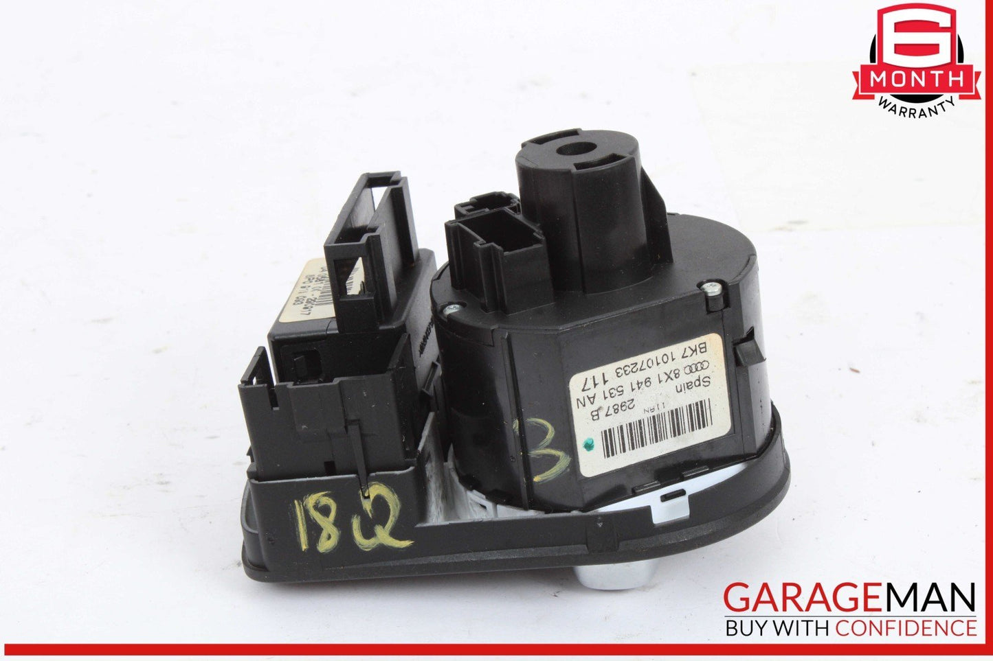 15-18 Audi Q3 Quattro Dashboard Headlight Control Switch 8X1941531AN OEM