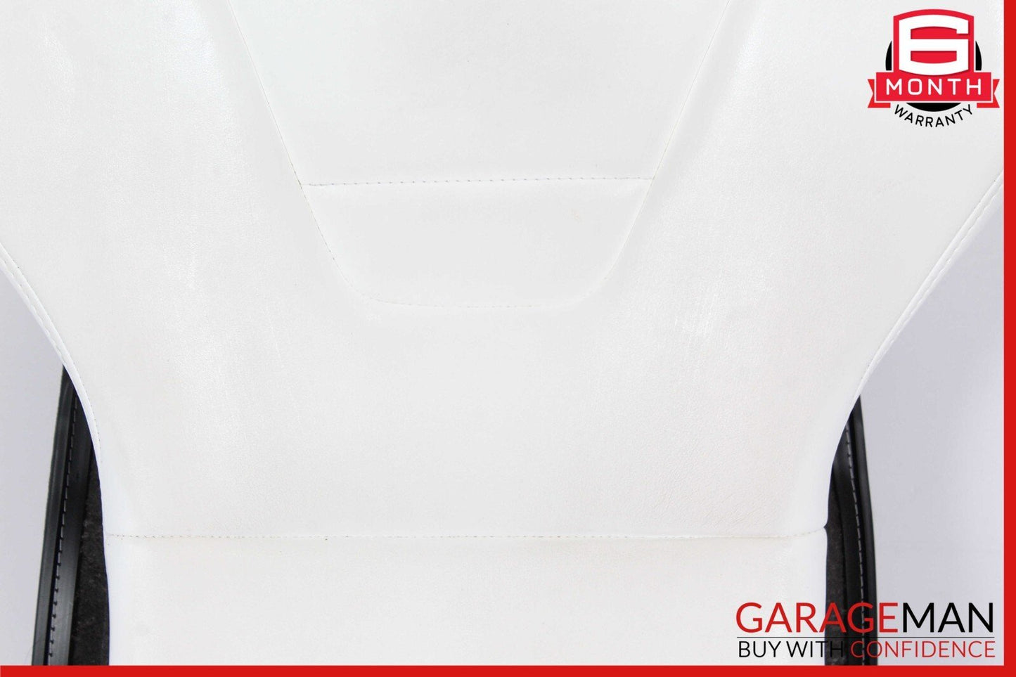 16-20 Tesla Model S Front Left Side Top Upper Seat Cushion Cover White OEM