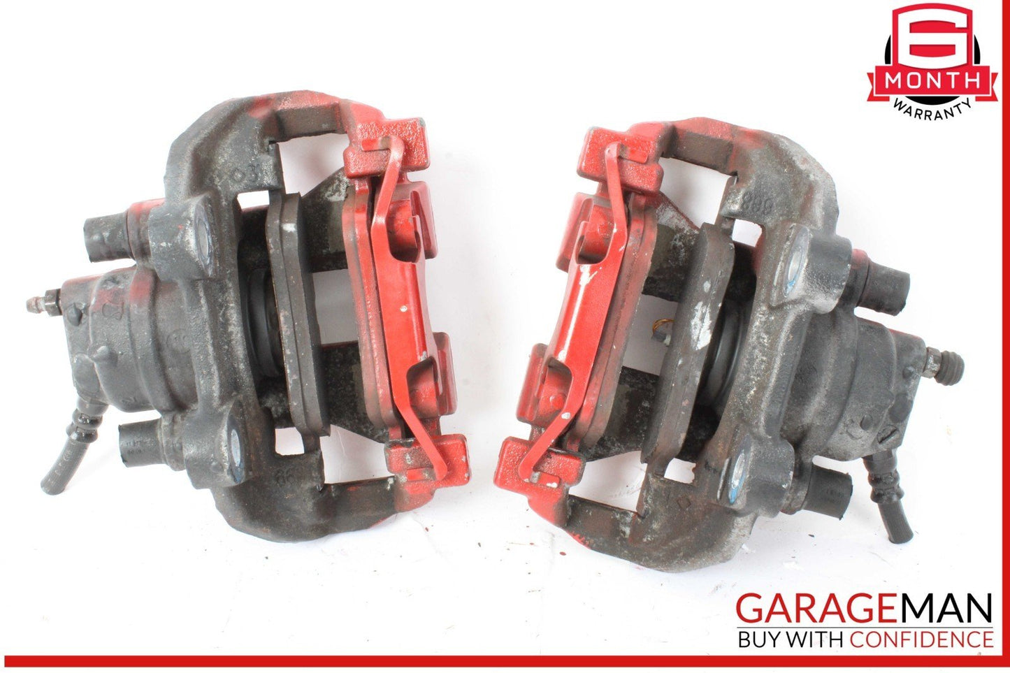 03-06 Mercedes W220 S500 4MATIC Rear Left & Right Side Brake Calipers Set OEM